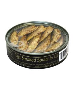 SPRATES SMOKED IN OIL RIGA  @160GR.CAN/*/