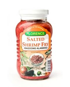 FLORANCE SALTED TINY SHRIMPS (BAGOONG ALAMANG)  @340GR.JAR