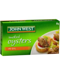 JOHN WEST SMOKED OYSTERS - 85GR