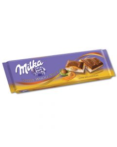 MILKA TOFFEE WHOLE NUTS TABLET - 300GR