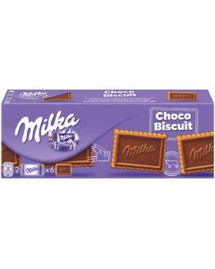 MILKA CHOCO MILK CHOCOLATE WITH BISCUIT - 300GR