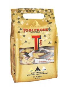 TOBLERONE MIXED TINY CHOCOLATE BARS - 272GR