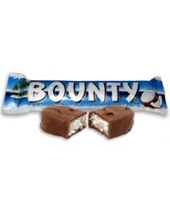 BOUNTY CHOCOLATE COCONUT BAR - 5X57G