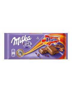 MILKA MILK CHOCOLATE DAIM - 100GR