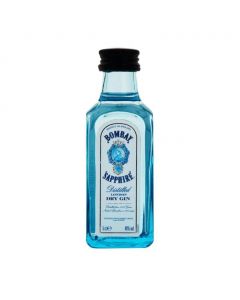 BOMBAY SAPPHIRE GIN MINIATURES 40%  @5CL.BOT
