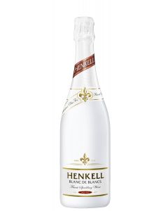 HENKELL  BLANC DE BLANCS WHIITE PAINTED SPARKLING WINE 11.5%@75CL.