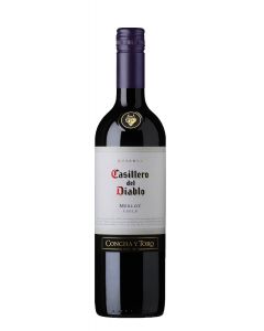 CONCHA Y TORO CASILLERO DEL DIABLO MERLOT WINE - 75CL
