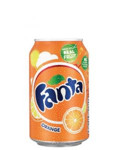FANTA ORANGE IN CANS - 24X33CL 