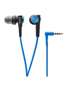 SONY HEADSET EAR CANAL REMOTE BLUE MDR-XB50APL