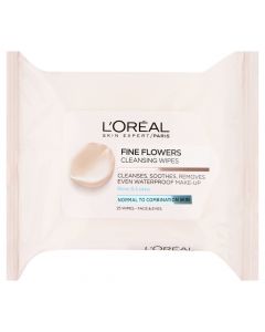 LOREAL SKIN EXPERT CLEANSER WIPES 25CT REF.457984/991@1PK