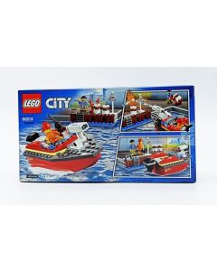 LEGO CITY DOCK SIDE FIRE RE. 60213