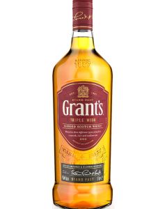 WILLIAM GRANT'S TRIPLE WOOD SCOTCH WHISKY 43%  @100CL.BOT